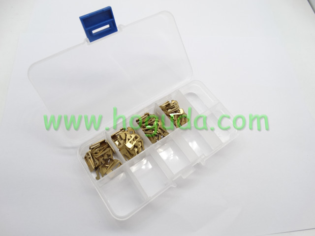 For Hyundai lock pin wafer contains 4 styles, each style keeps 20pcs