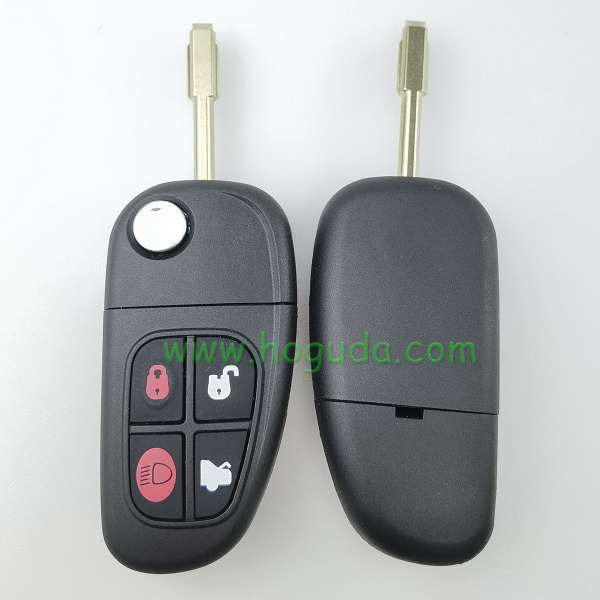 For Jaguar 4 button remote key blank
