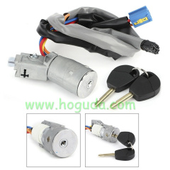 For Peugeot Car Ignition Key Auto Ignition Lock Starter Switch with 2 Keys 4162.CF Fits for Citroen Berlingo Peugeot Partner