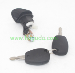 FOR RENAULT TWINGO LOGAN TAILGATE TRUNK BACK LOCK WITH TWO KEYS OE: 7701367940