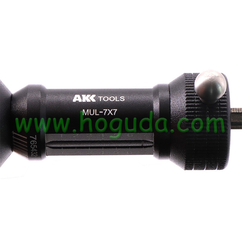 AKK MUL 7*7 For Fiat Key Tool Suitable for 8-Bead/7-Bead Flat Key Lock Dimensions 160mm x 70mm x 40mm
