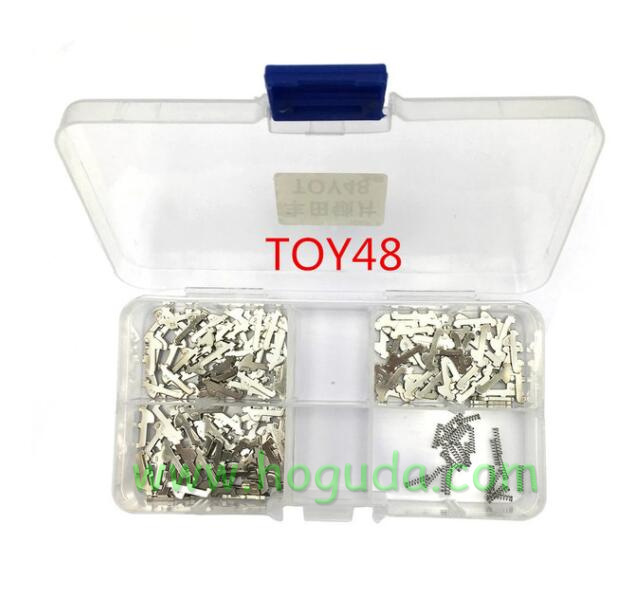 For Toyota TOY48 Car Lock Repair Kit， it contains 1,3,5 Each part has 50pcs