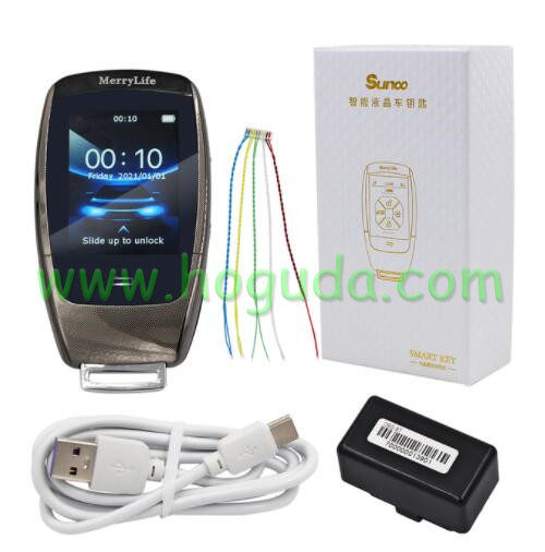 TK900 Korean English Modified Smart Keyless 3Button Remote Key TK900 with LCD Screen for Benz S Class 500L S450L  for BMW Ford Mazda Toyota Porsche Honda