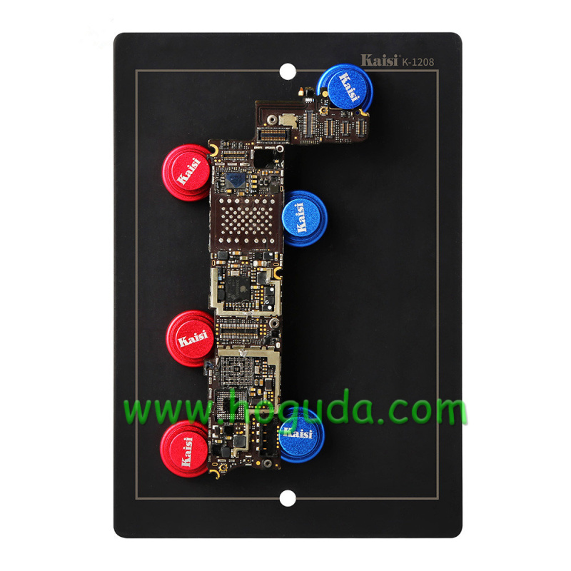 Universal PCB Board Holder Fixture For Soldering Platform PCB Magnetic Fixture Clamp Groove Repair Movable Work Station K-1208