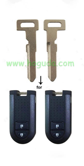 For Toyota Emergency Key right Blade