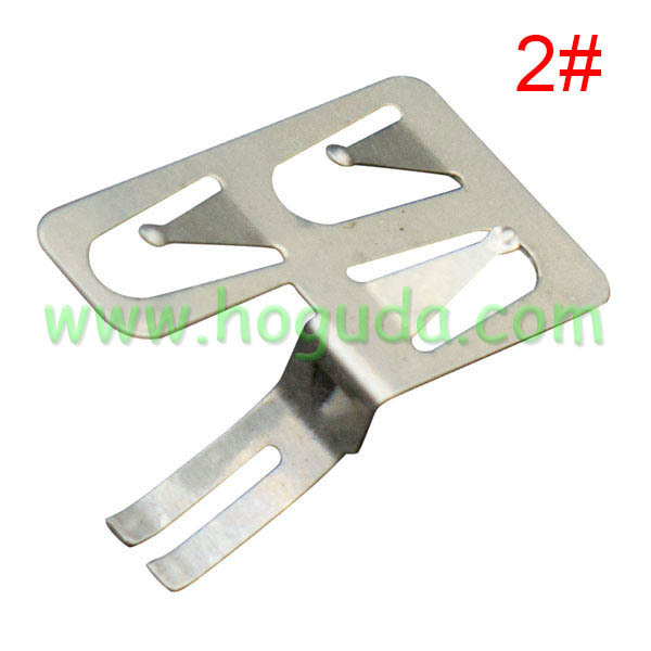 Car key battery clamp for remote key blank 2#