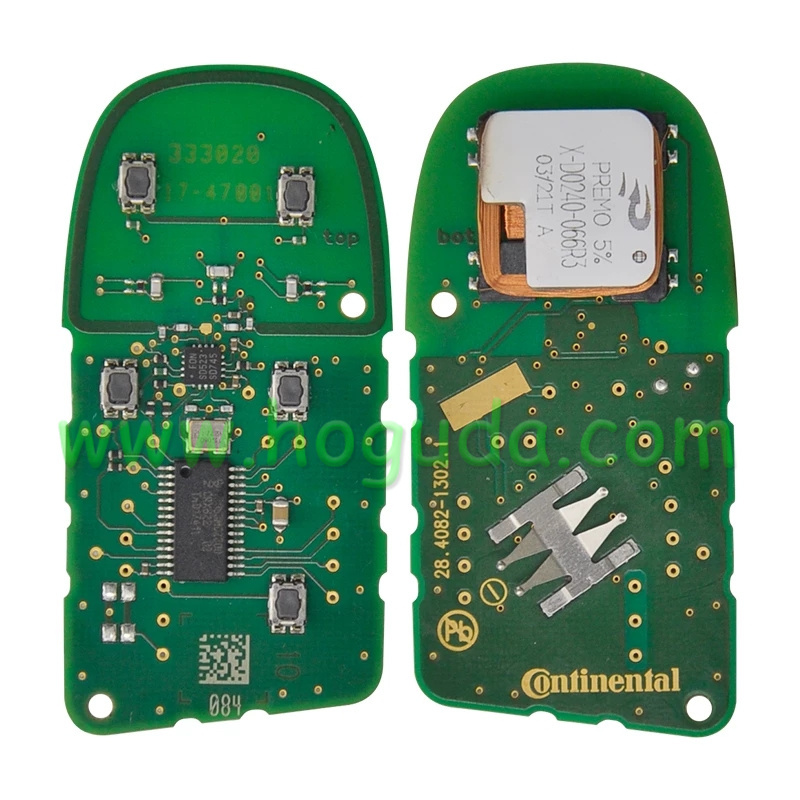 Origianl For Fiat 5 Smart Keyless Remote Key with 433.92MHz ASK
