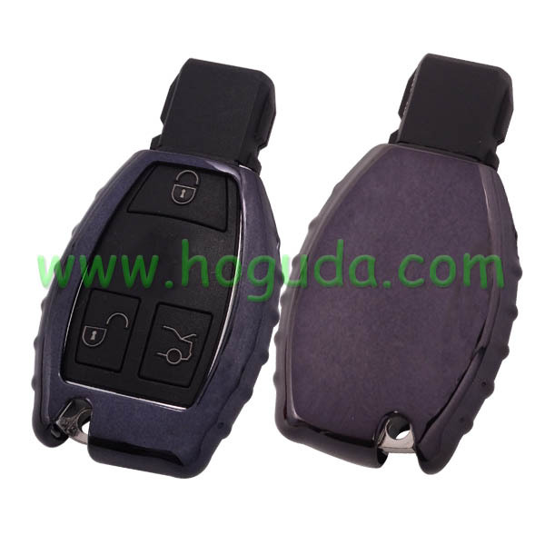 For Benz TPU protective key case black colour