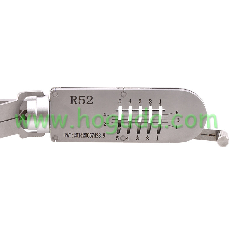 Original AKK Tools R52 2 in 1 Decoder And Lock Picks Tool