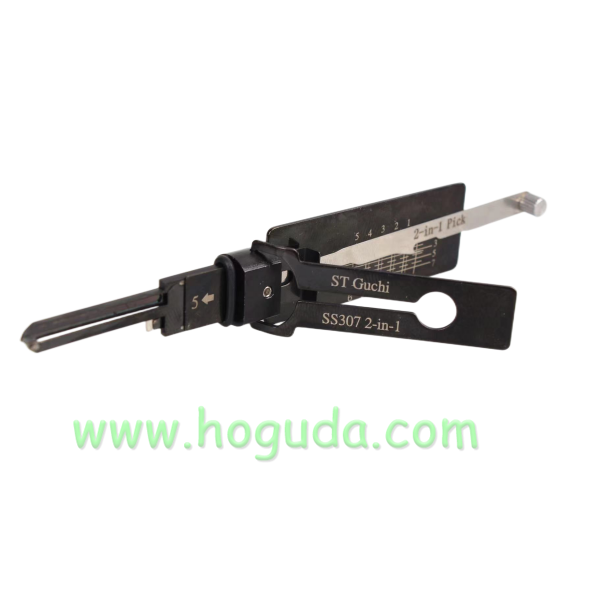 SS307 2-in-1 Decoder for st guchi Locksmith Repairing Tools 2-in-1 Residential Pick &amp; Decoder
