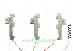 For Toyota TOY48 Car Lock Repair Kit， it contains 1,3,5 Each part has 50pcs
