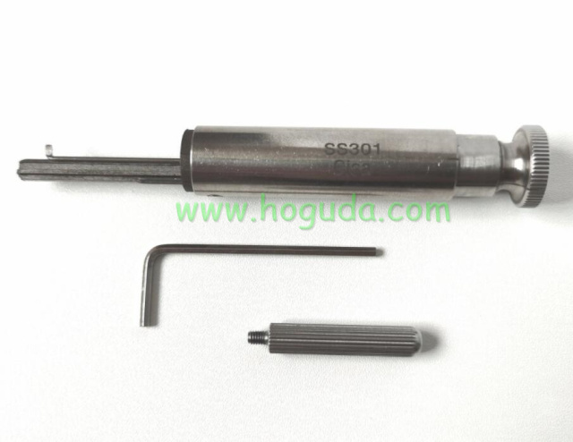 Locksmith Tools SS301 CISA 2 in 1 Locksmith Tool  Decoder for Locksmith Repairing Tools 2-in-1 Residential Pick &amp; Decoder