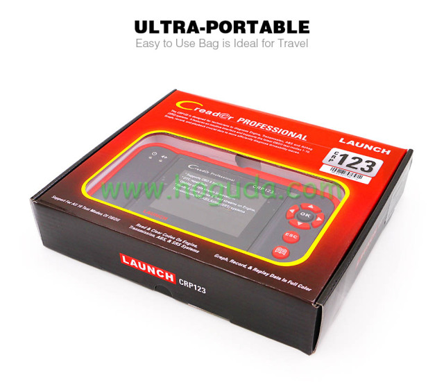 LAUNCH CRP123 OBD2 EOBD automotive scannerABS Airbag SRS Transmission Engine Car Diagnostic Tool Multilingual free update