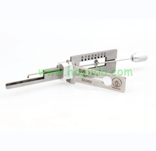 SB SS302 2-in-1 tool for open and reading  Decoder for Locksmith Repairing Tools 2-in-1 Residential Pick & Decoder