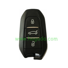 For Peugeot 3 button smart key with 433Mhz pcf7953m hitag AES chip  FCCID : 98123972ZD