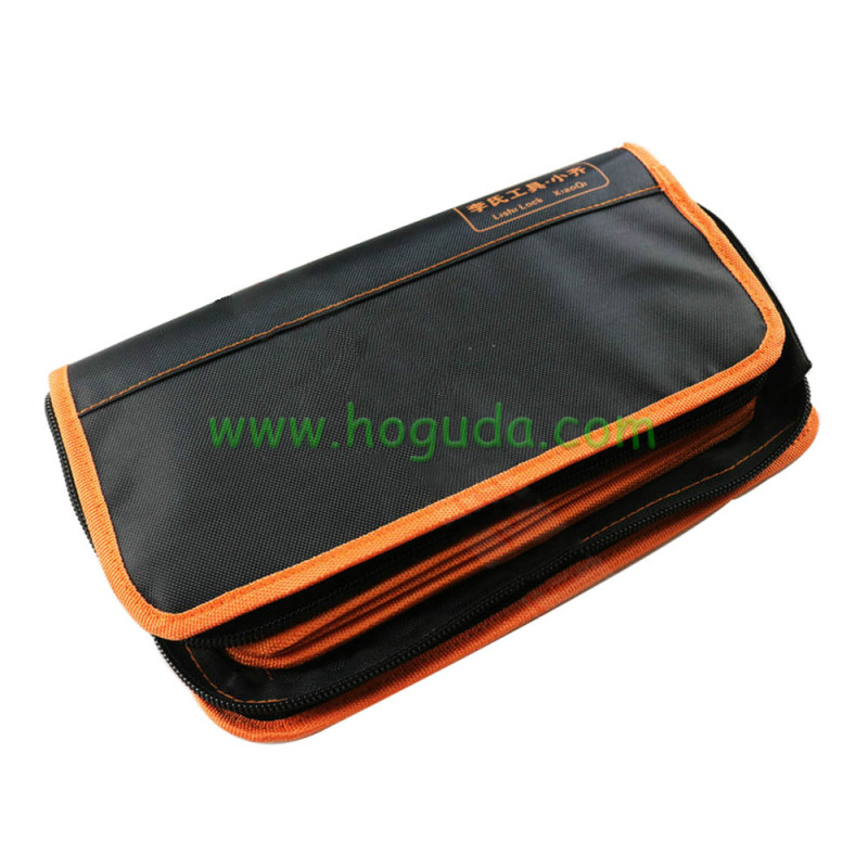 For LISHI 2 in 1 Tool Bag Special Carry Bag Case Locksmith Tools Storage Bag Durable For Lishi Tool Set 50pcs（only bag）