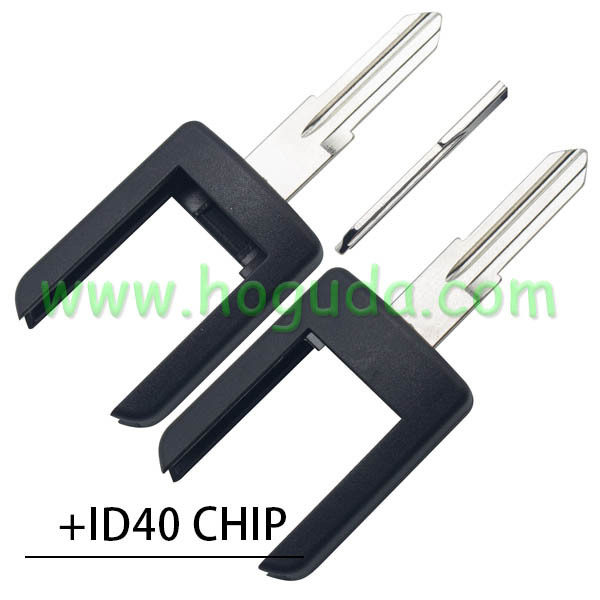 For Opel key head with  right blade  ID40 Chip