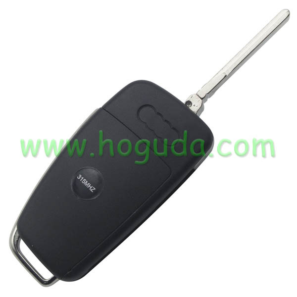 For Audi A1 S1 Q3 3 button remote key with ID48 chip 315mhz  Compatible Vehicles: For Audi A1 2010-2017   For Audi S1 2011-2017  For Audi Q3 2010-2017