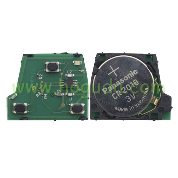 For Toyota  3 button remote with FCCID HYQ1512V-with 314.4mhz