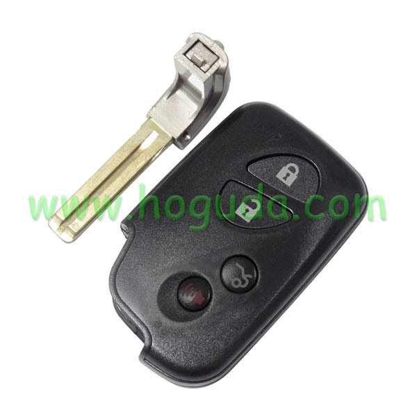 For Lexus  4 button remote key shell