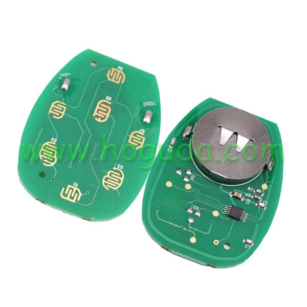 For Buick 3+1 Button remote key  with FCCID: KOBGT04A -315Mhz