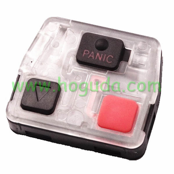 For Toyota land cruiser prado 2+1 button remote shell