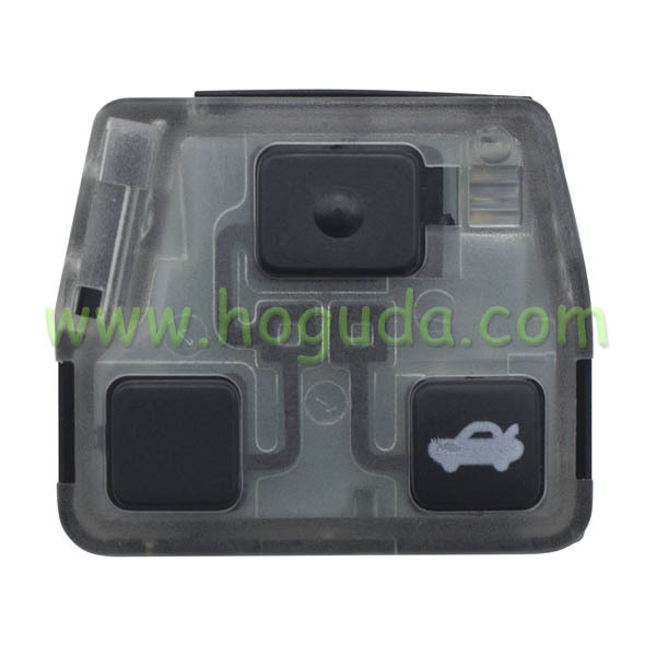For Toyota land cruiser prado 2 button remote control with 433mhz