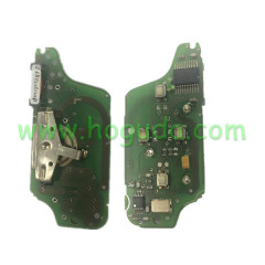For Original Peugeot FSK 4 button flip remote control with 433Mhz PCF7941 Chip for 307&amp;407 Blade (After April 2011 year)