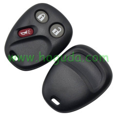 For Buick 2+1 button remote key blank Without Battery Place