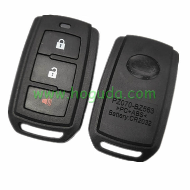 For Toyota 2+1 button key shell  for  the Indian market