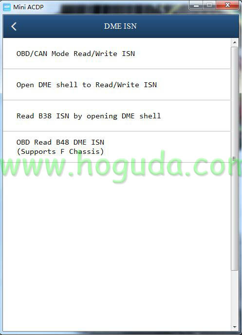 For Yanhua Mini ACDP Module 3 For BMW ISN  Read Write for BMW DME ISN Code by OBD All Key Lost No Need Soldering with A50B A50D A50E