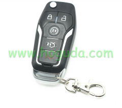 For Ford Focus/Mondeo/ Fiesta 4+1 button Remote key with  433MHZ