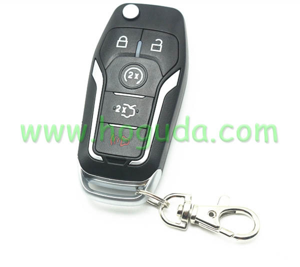 For Ford Focus/Mondeo/ Fiesta 4+1 button Remote key with  433MHZ