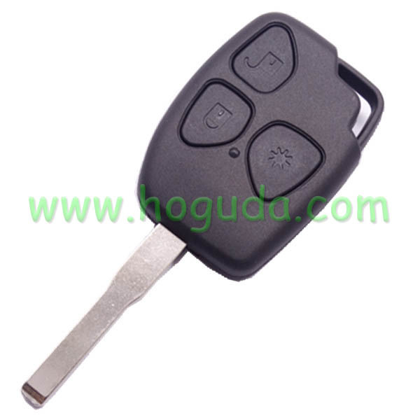 For Mahindra 3 button remote key blank