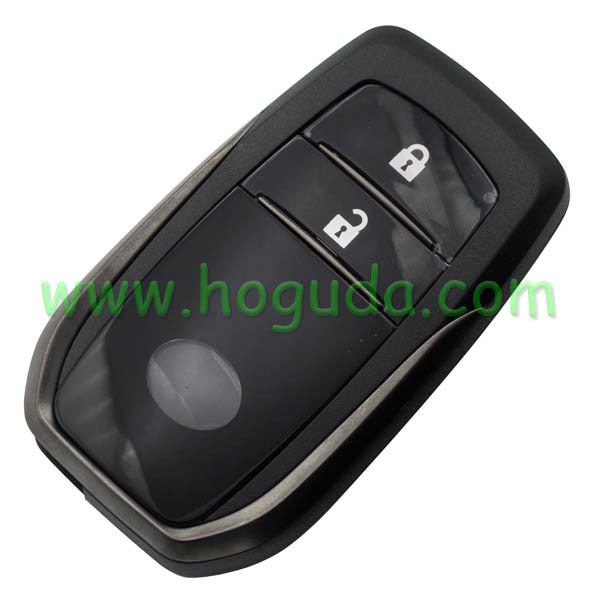 For Toyota 2 button remote key blank  with  For Toyota  logo