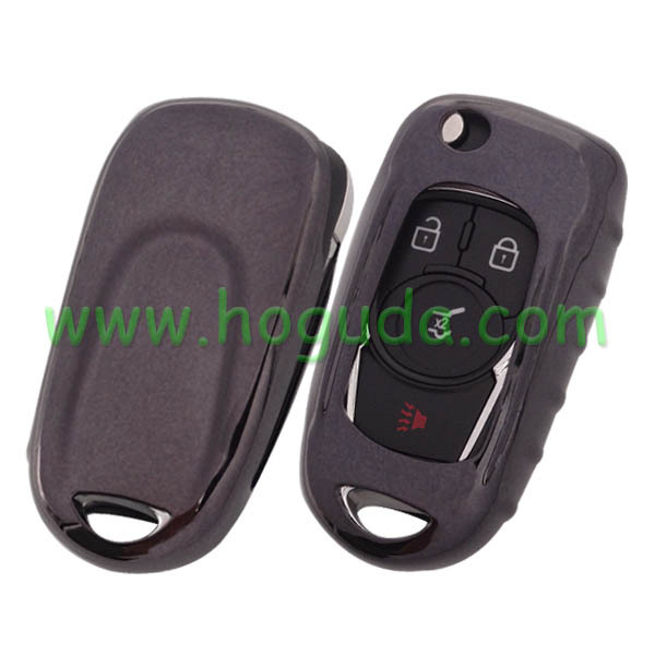 For Buick TPU protective key case black color