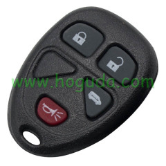 For Buick 3+1 button remote key blank Without Battery Place
