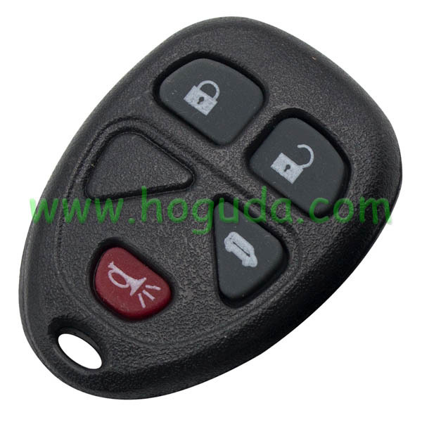 For Buick 3+1 button remote key blank Without Battery Place