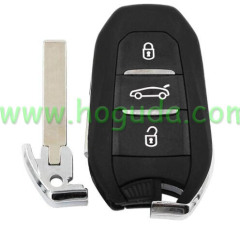 For Citroen DS5 smart remote key with 434Mhz ID46 Chip with PCF7945/7953(hitag2)