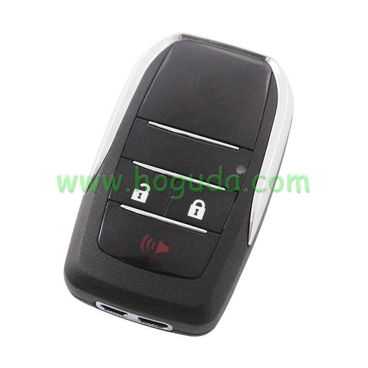 For Toyota modified 3 button key shell with TOY 43 blade