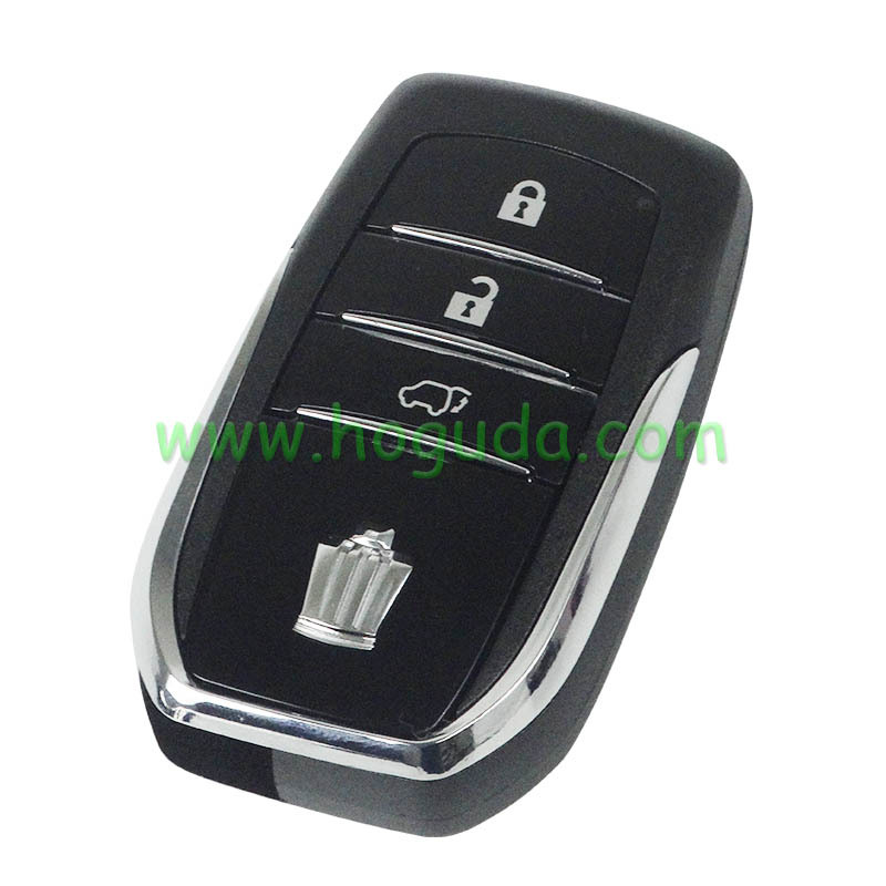 For Toyota 3 button remote key blank