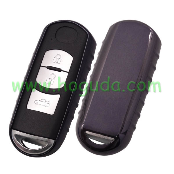 For Mazda TPU protective key case black color