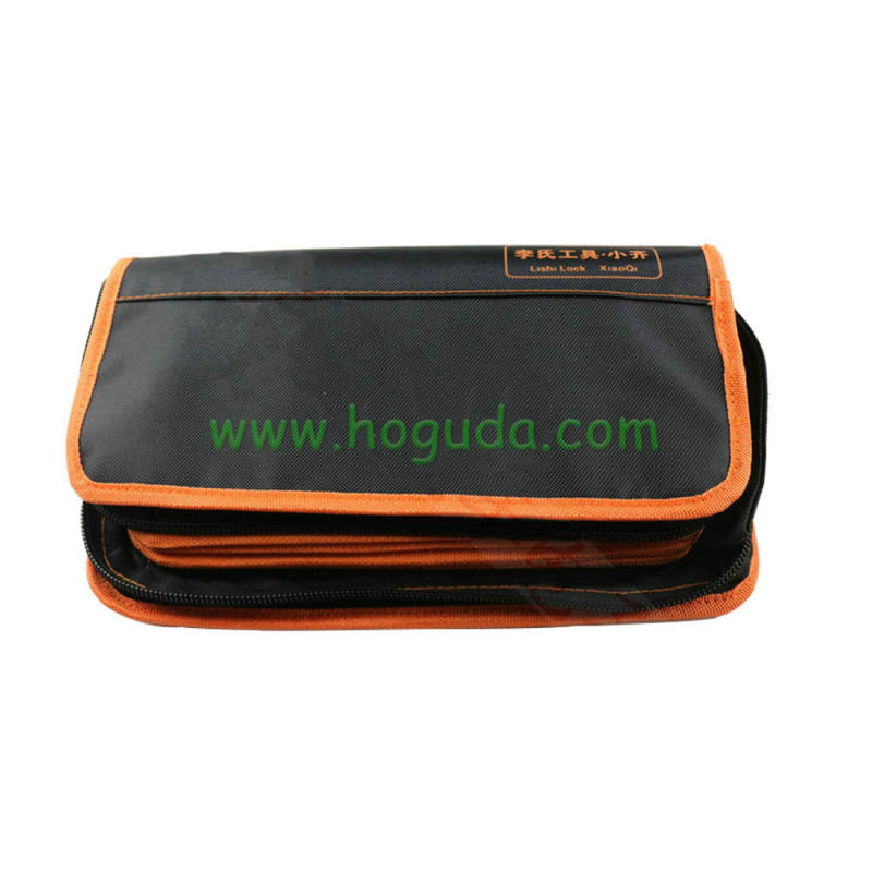 For LISHI 2 in 1 Tool Bag Special Carry Bag Case Locksmith Tools Storage Bag Durable For Lishi Tool Set 50pcs（only bag）
