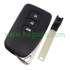 For Lexus 3 button modified remote key blank