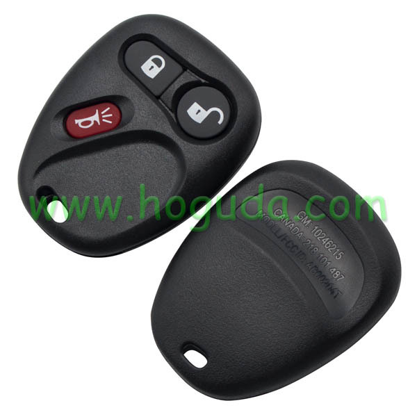For Buick 2+1 button remote key blank Without Battery Place