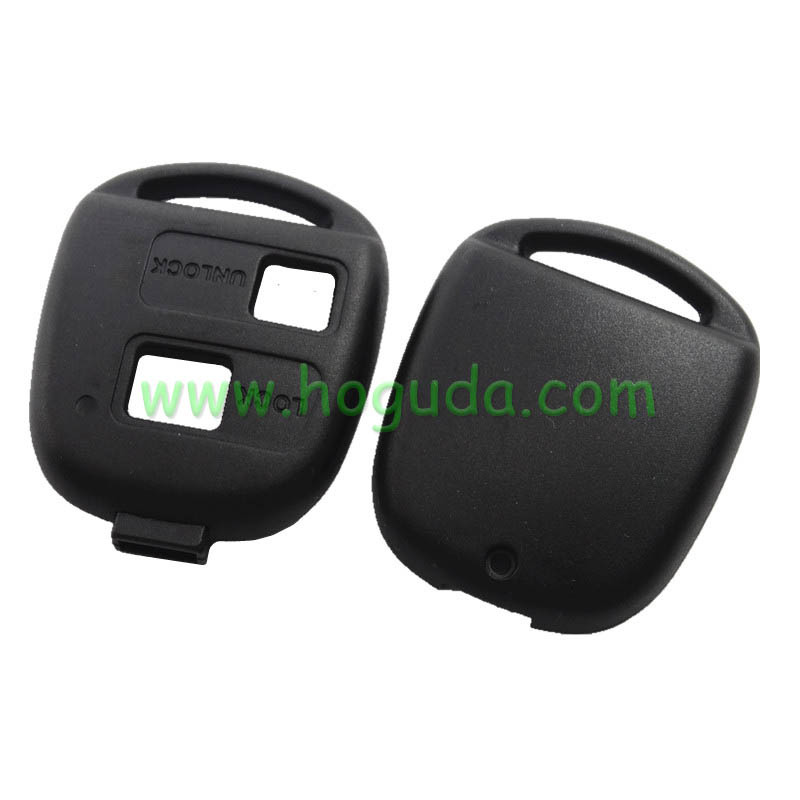 For Toyota 2 button remote key blank no blade