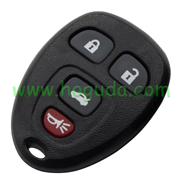 For Buick 4 button remote key blank With Battery Place