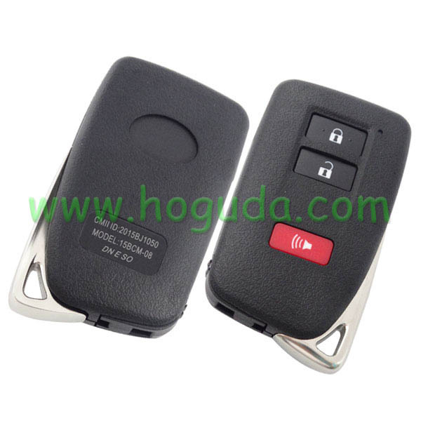 For Lexus 2+1 button modified remote key blank