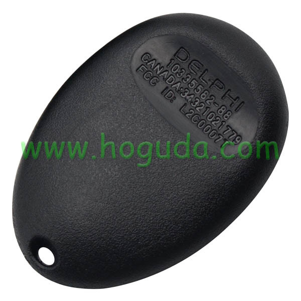 For Buick 2+1 button remote key blank With Battery Place