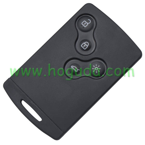 Original for Renault Koleos Car non-keyless 4 button Remote key  with PCF7941 Chip and 433.9Mhz